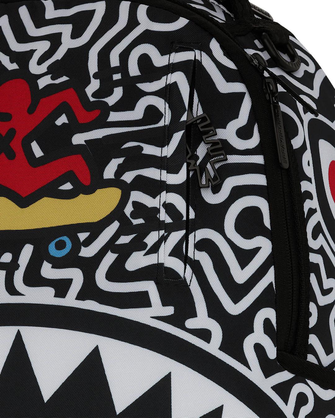Sprayground Featured | KEITH HARING SKATER SHARK DLXSR BACKPACK
