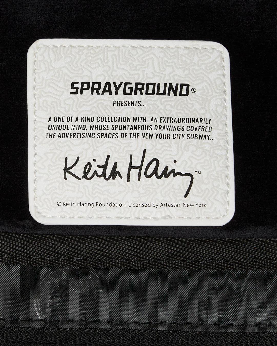 Sprayground Featured | KEITH HARING SKATER SHARK DLXSR BACKPACK
