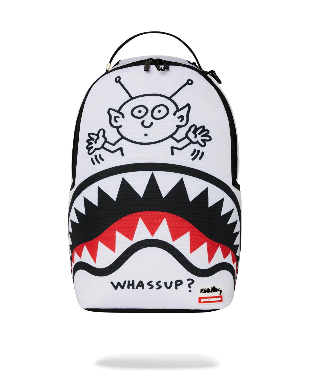 Sprayground Popular | KEITH HARING WHASSUP ALIEN DLX BACKPACK