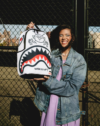 Sprayground Popular | KEITH HARING WHASSUP ALIEN DLX BACKPACK