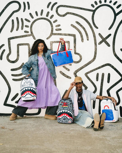Sprayground Popular | KEITH HARING WHASSUP ALIEN DLX BACKPACK