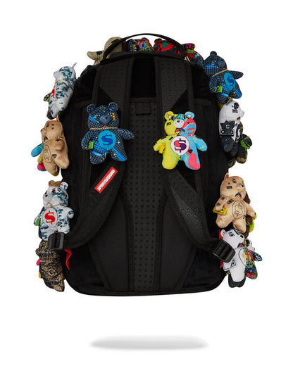 Sprayground Best Seller | PACK OF BEARS REAL PLUSH BEARS RUNWAY PIECE BACKPACK - SUPER EXCLUSIVE