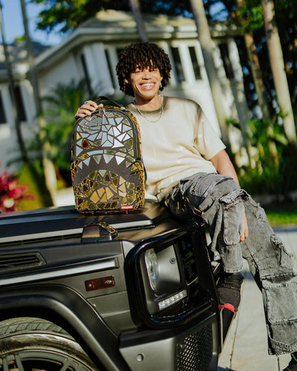Sprayground Recommended | HAND MADE MIRROR SHARK BURST - SUPER EXCLUSIVE
