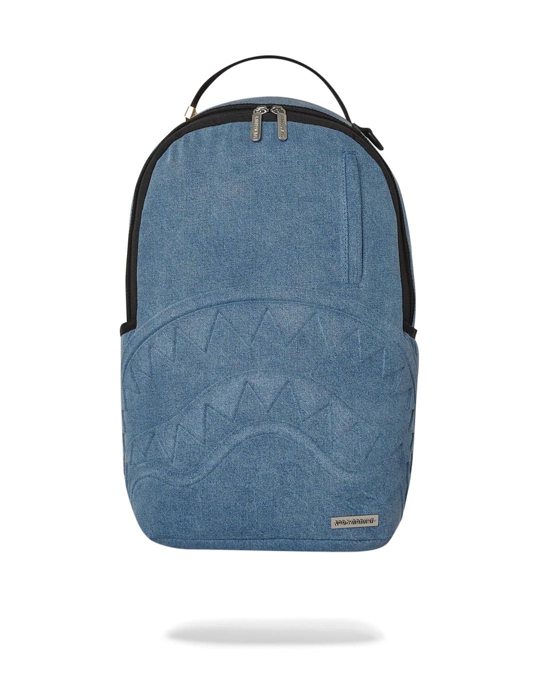 Sprayground Classic | STONE WASH 3D SHARK BACKPACK