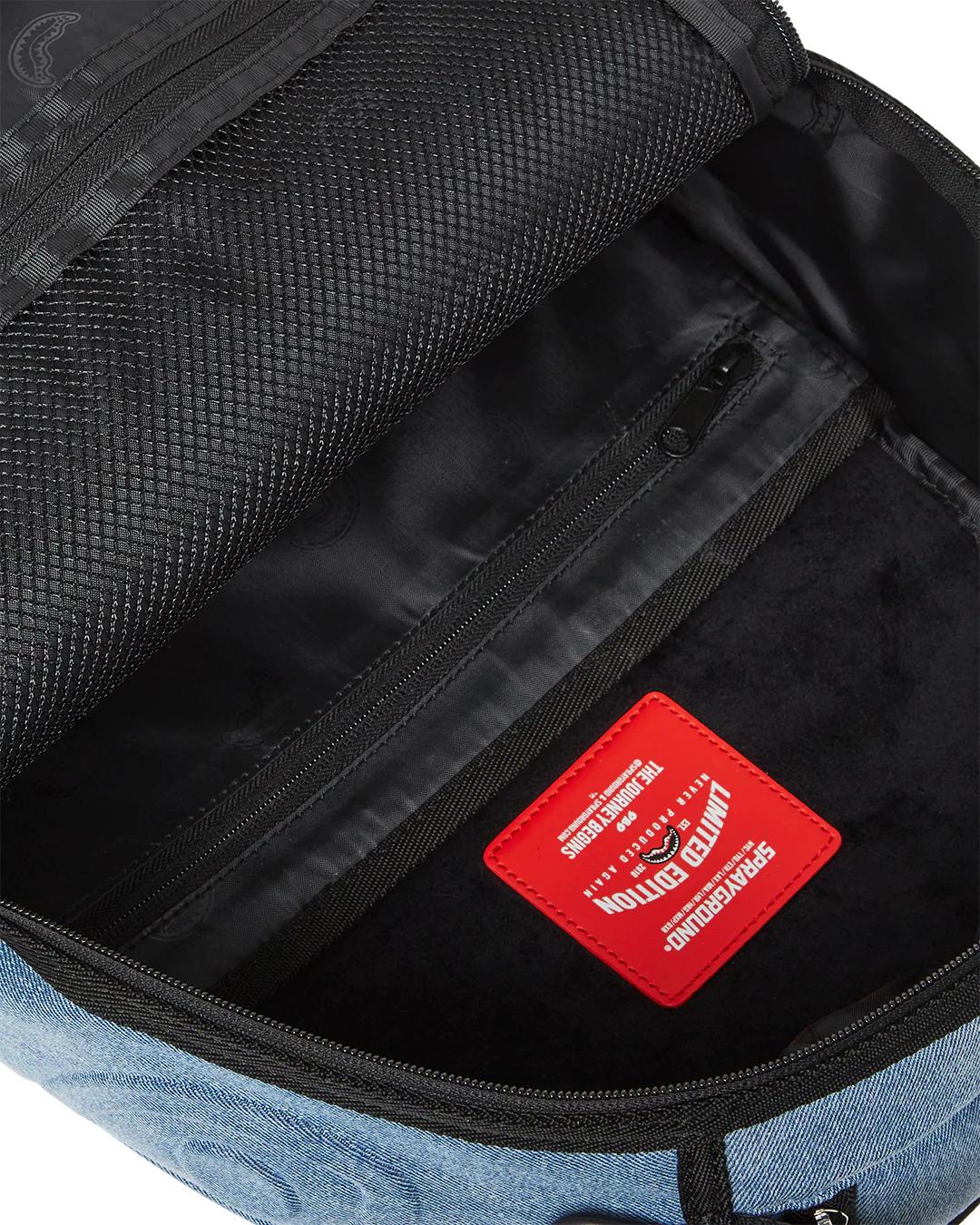 Sprayground Classic | STONE WASH 3D SHARK BACKPACK