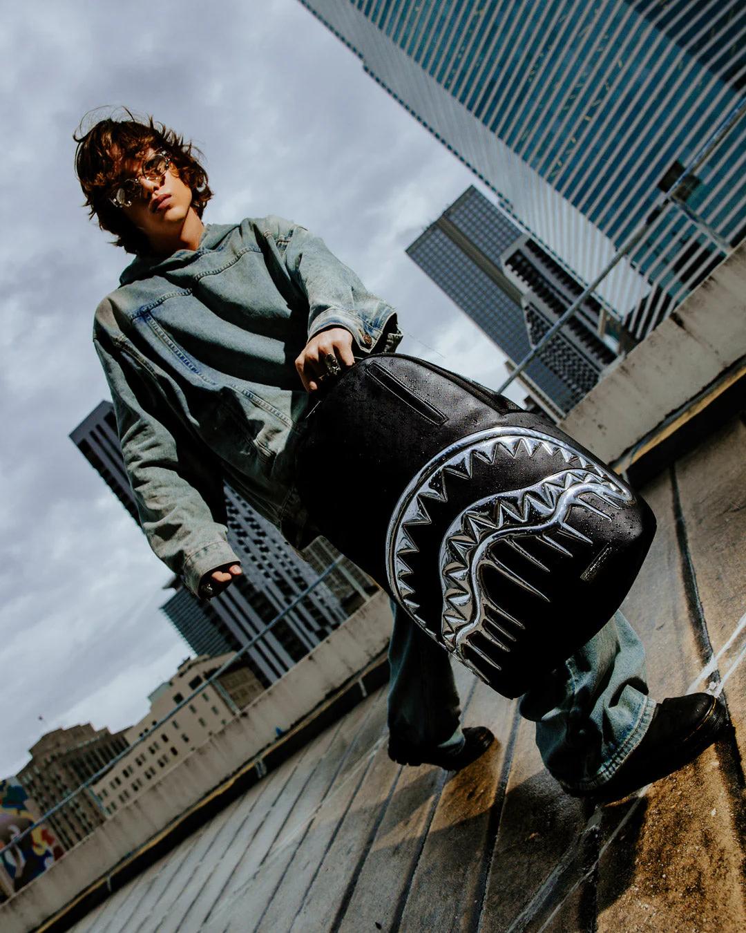 Sprayground Essential | METALLIC TO THE TOUCH EXTRA DRIP BACKPACK
