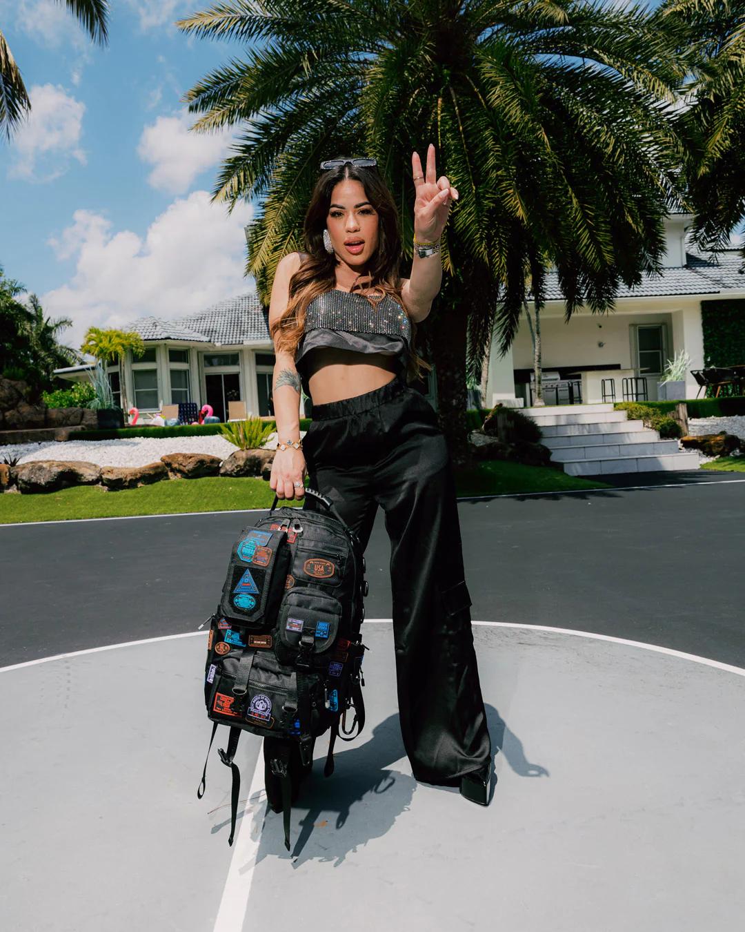 Sprayground Premium | JAMES FIRST CLASS I GOT THESE STAMPS BACKPACK