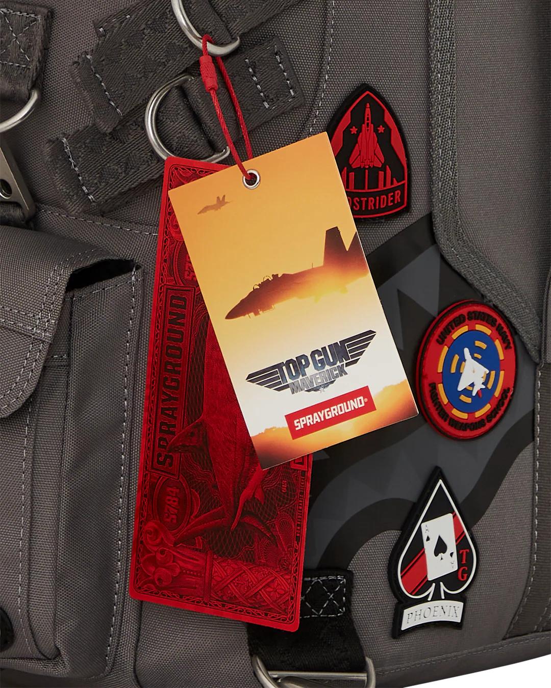 Sprayground Featured | TOP GUN FLIGHT CREW OFFICIAL COLLAB PILOT BACKPACK