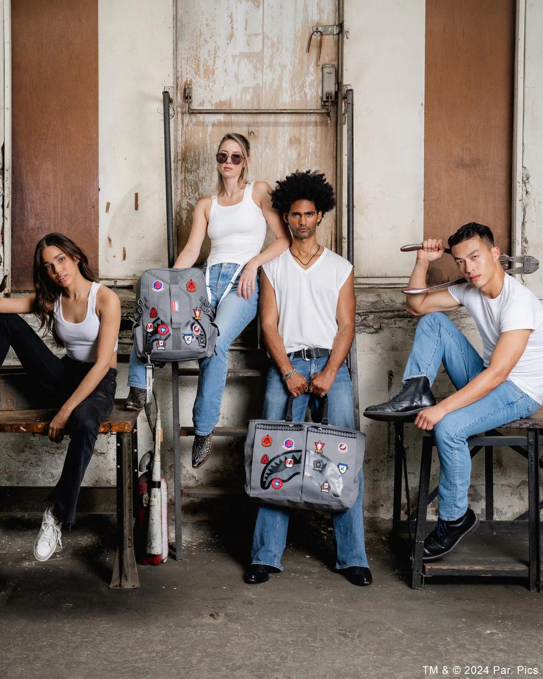 Sprayground Featured | TOP GUN FLIGHT CREW OFFICIAL COLLAB PILOT BACKPACK