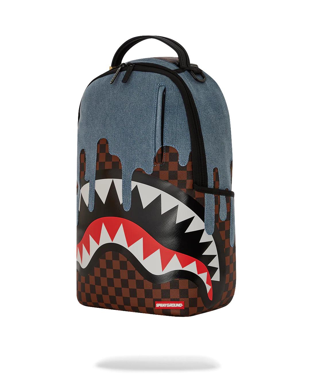 Sprayground Classic | FABRIC HOUSE SHARK DRIP BACKPACK
