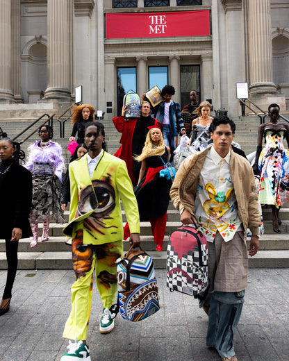 Sprayground Trending | THE MET KUBA KINGDOM HEADDRESS BACKPACK