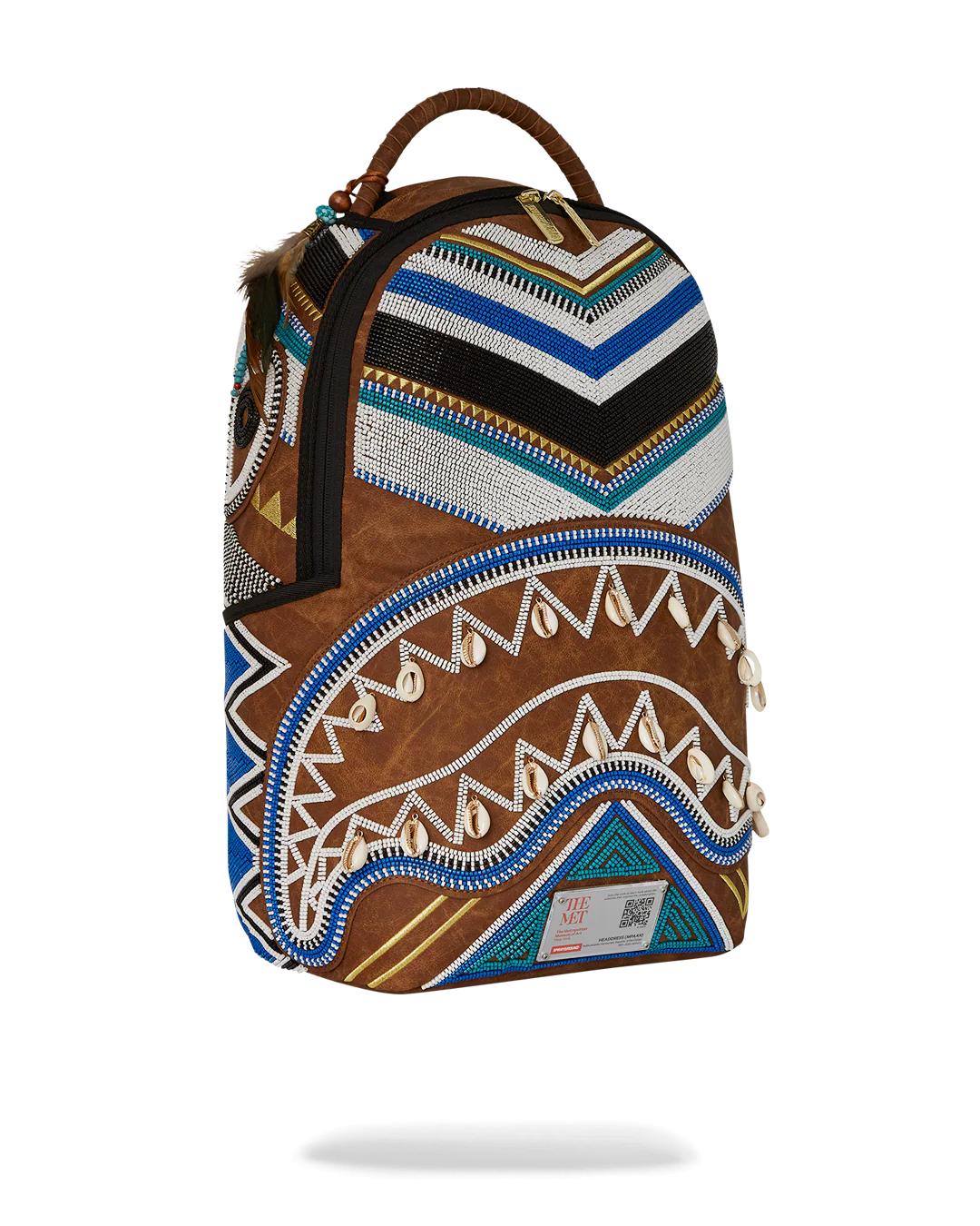 Sprayground Trending | THE MET KUBA KINGDOM HEADDRESS BACKPACK