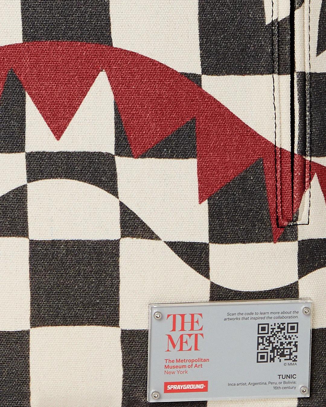 Sprayground Best Seller | THE MET INCA CHECKERBOARD BACKPACK