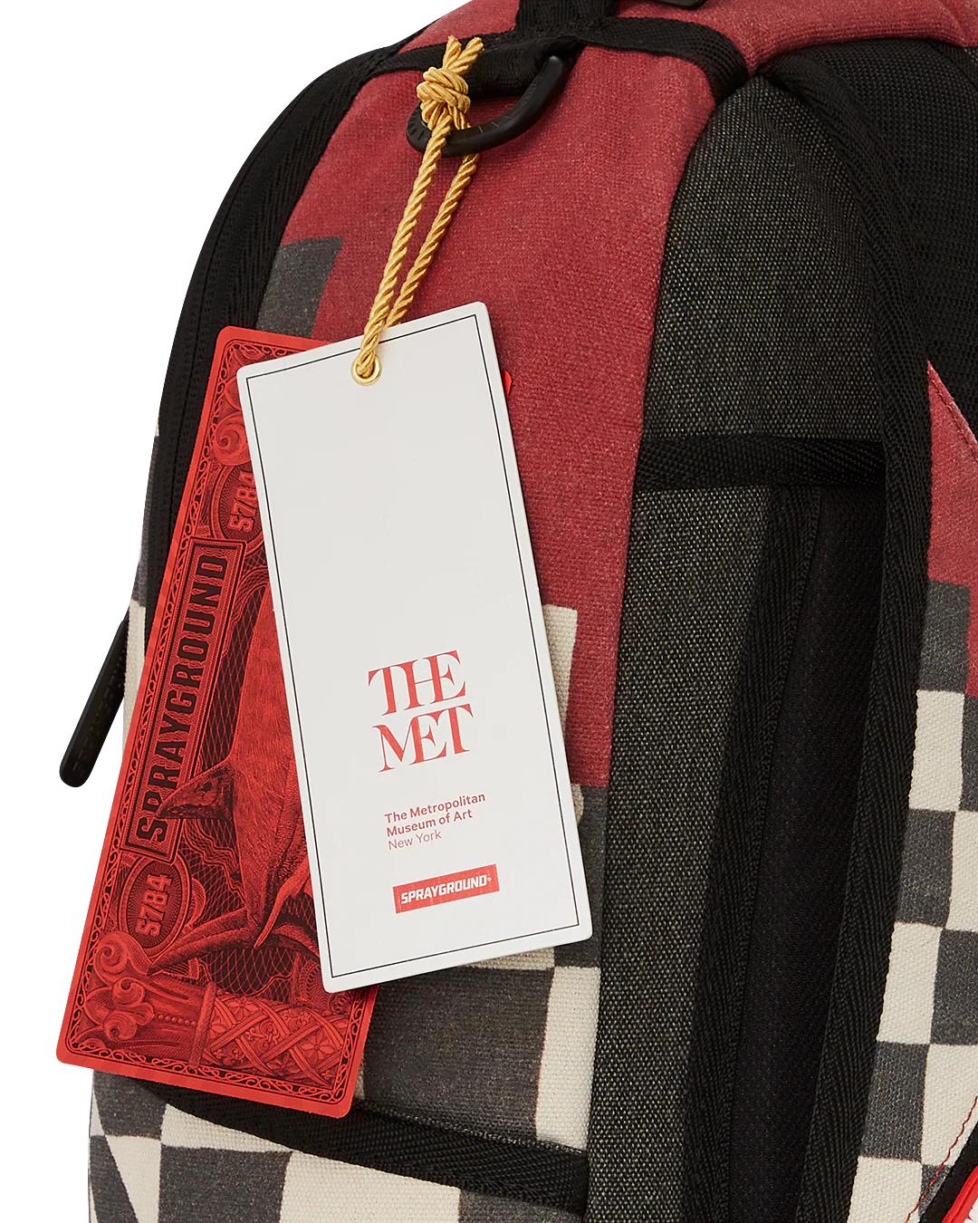 Sprayground Best Seller | THE MET INCA CHECKERBOARD BACKPACK