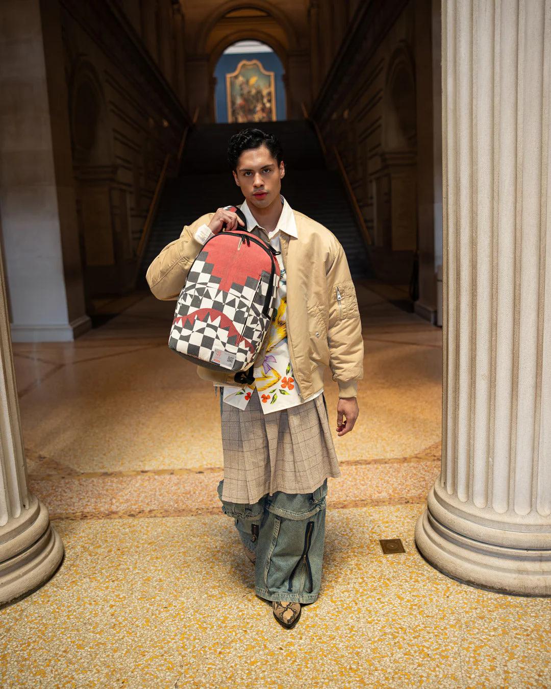 Sprayground Best Seller | THE MET INCA CHECKERBOARD BACKPACK