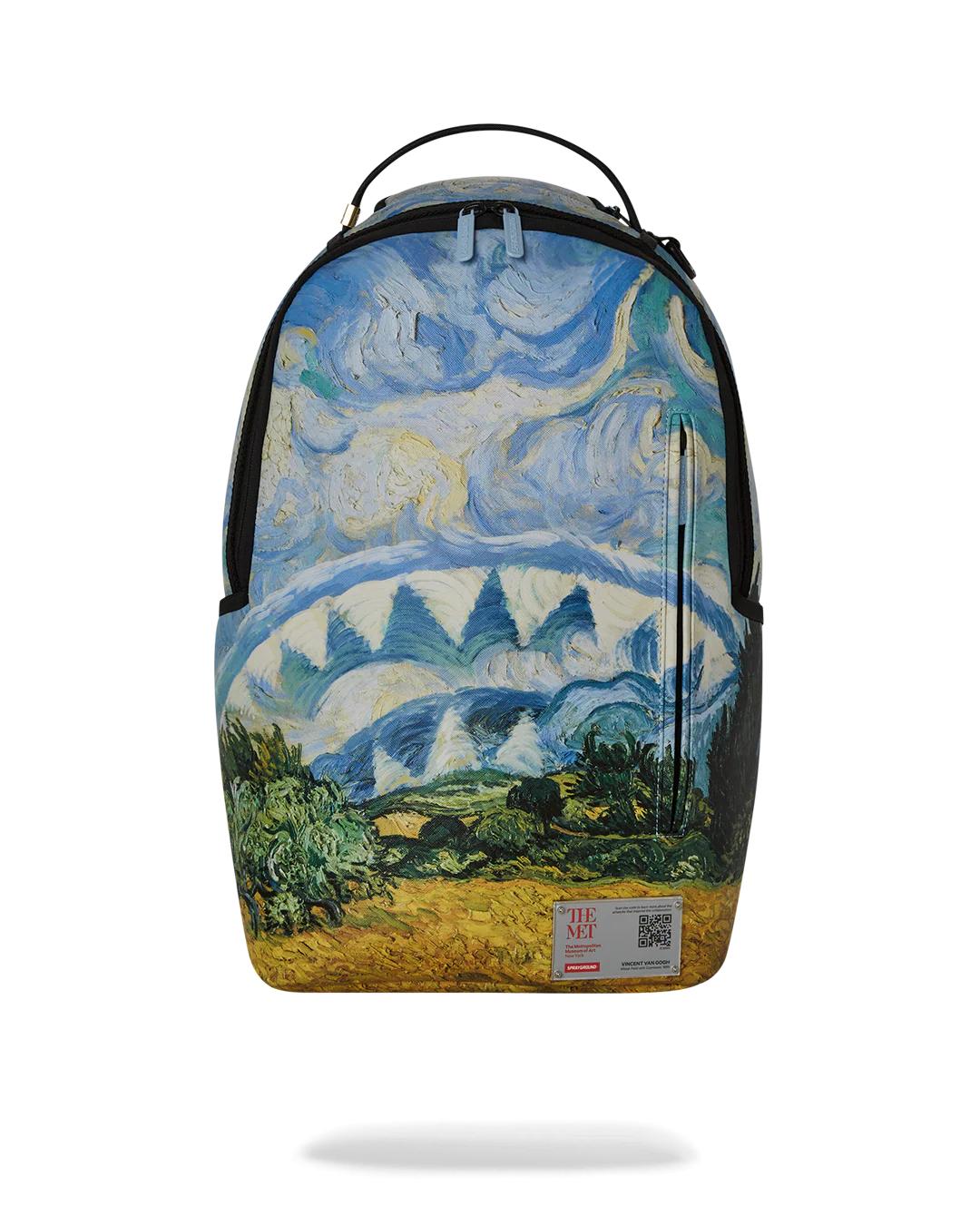 Sprayground Recommended | THE MET VAN GOGH WHEAT FIELD WITH CYPRESSES BACKPACK