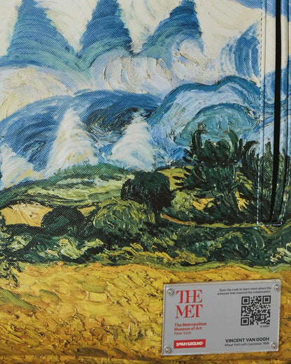 Sprayground Recommended | THE MET VAN GOGH WHEAT FIELD WITH CYPRESSES BACKPACK