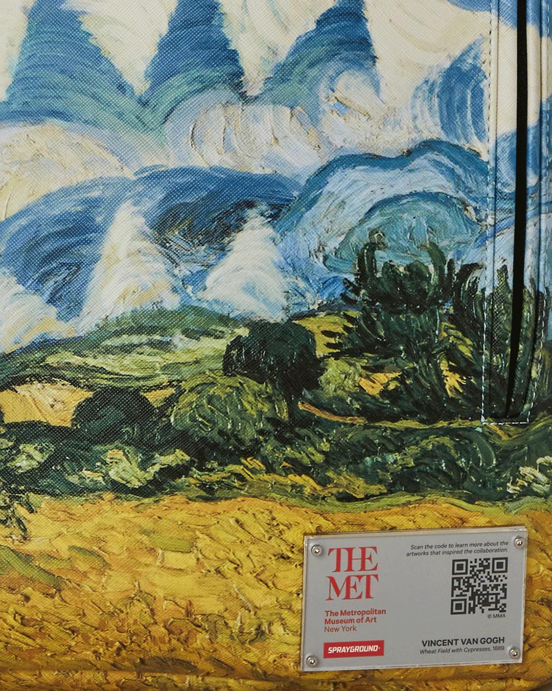 Sprayground Recommended | THE MET VAN GOGH WHEAT FIELD WITH CYPRESSES BACKPACK