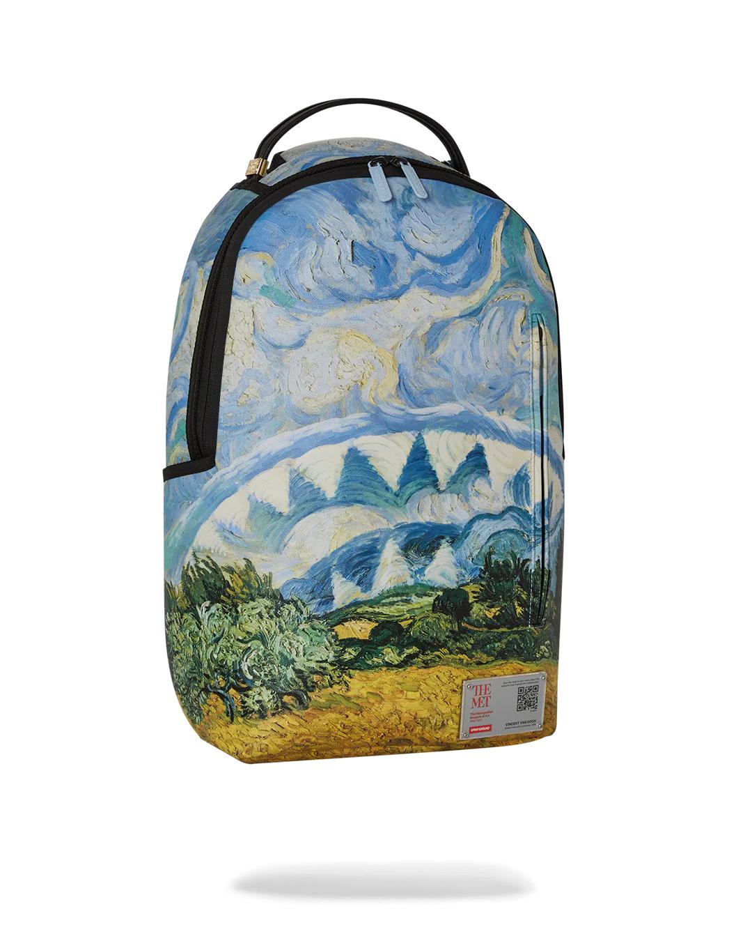 Sprayground Recommended | THE MET VAN GOGH WHEAT FIELD WITH CYPRESSES BACKPACK