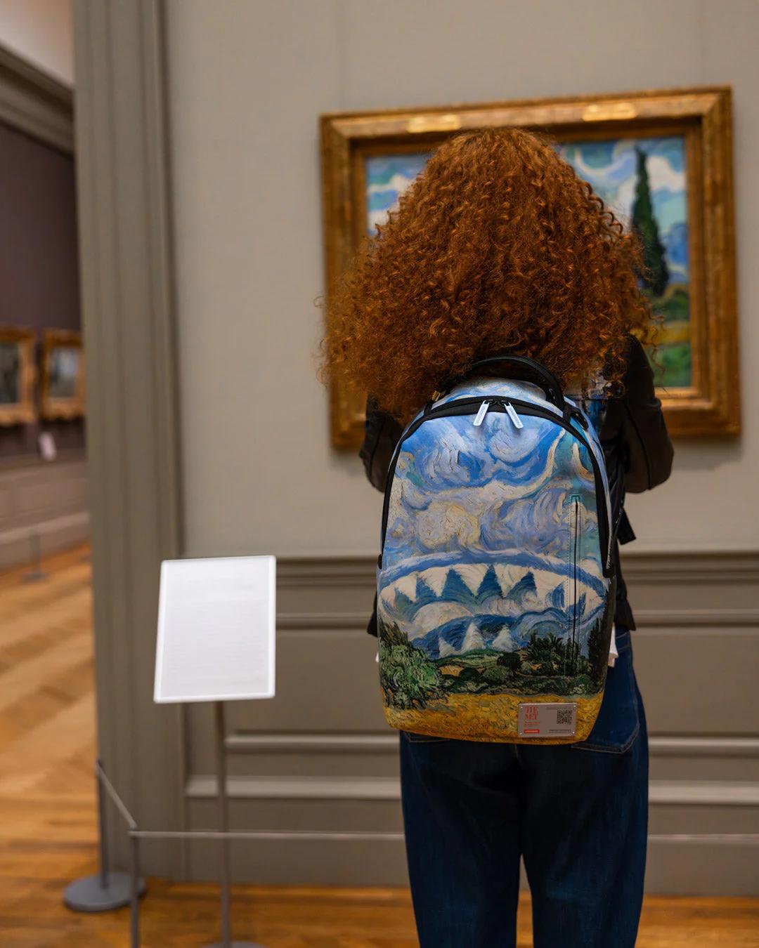 Sprayground Recommended | THE MET VAN GOGH WHEAT FIELD WITH CYPRESSES BACKPACK