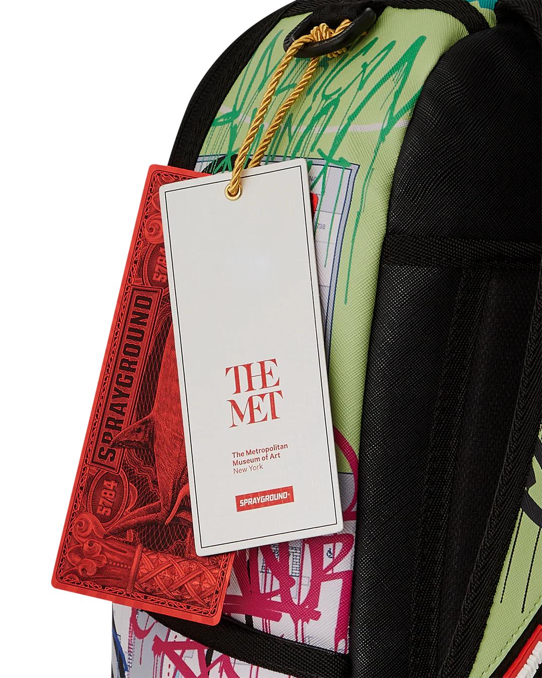 Sprayground Essential | THE MET MAP ONE BACKPACK
