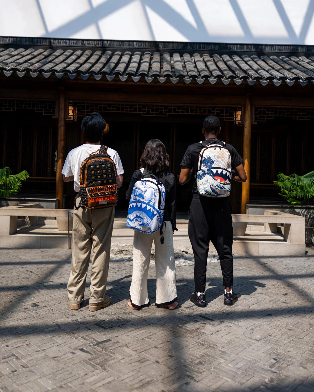 Sprayground Premium | THE MET HOKUSAI GREAT WAVE BACKPACK