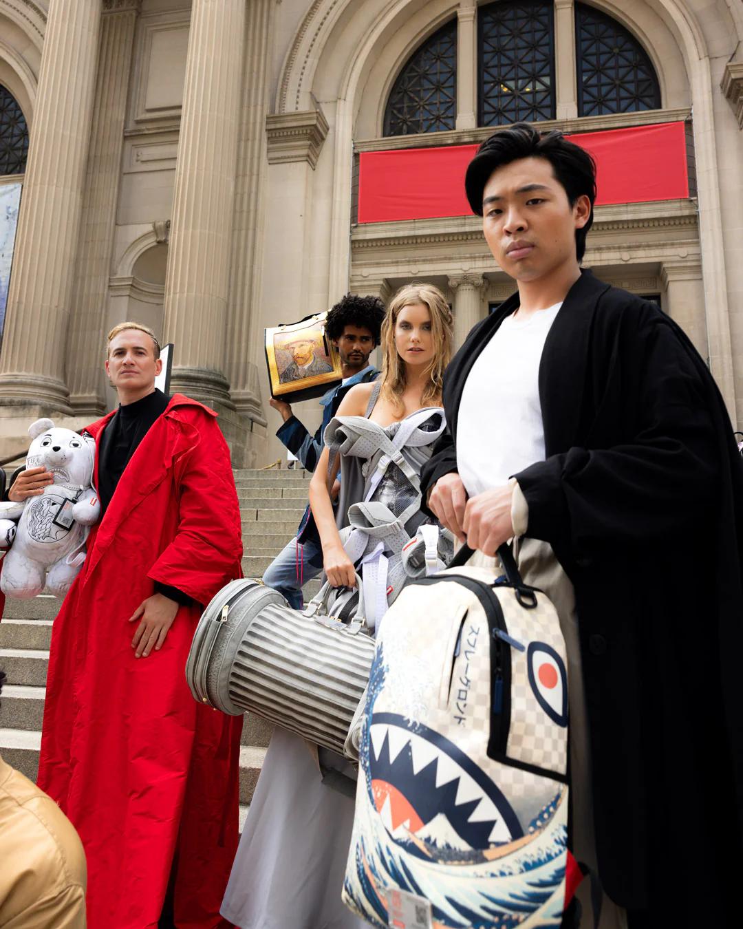 Sprayground Premium | THE MET HOKUSAI GREAT WAVE BACKPACK