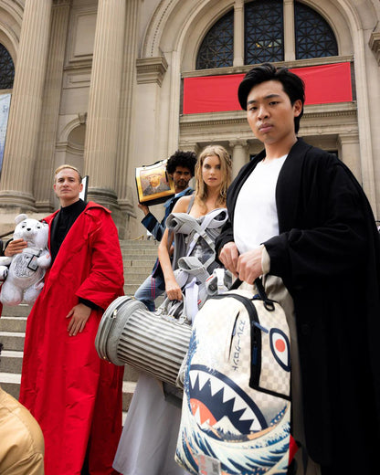 Sprayground Premium | THE MET HOKUSAI GREAT WAVE BACKPACK