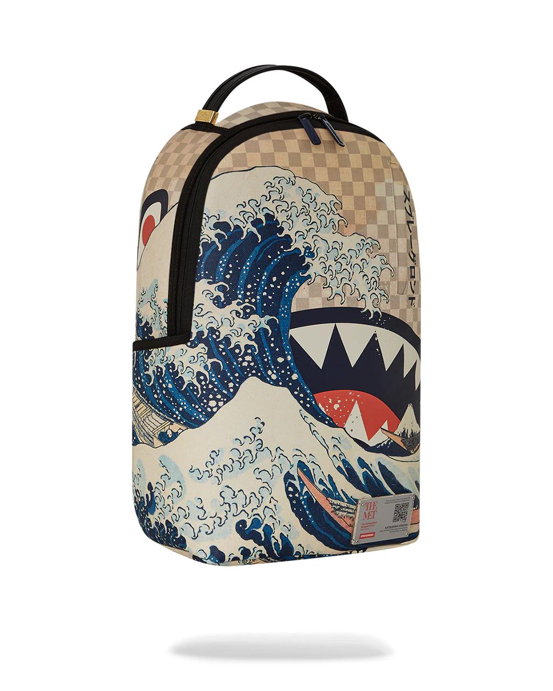 Sprayground Premium | THE MET HOKUSAI GREAT WAVE BACKPACK