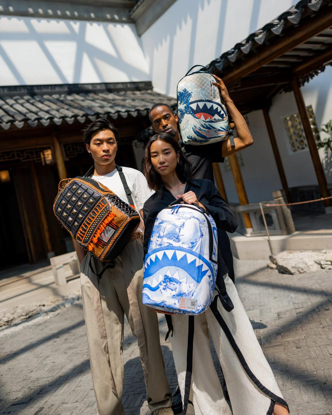 Sprayground Premium | THE MET HOKUSAI GREAT WAVE BACKPACK